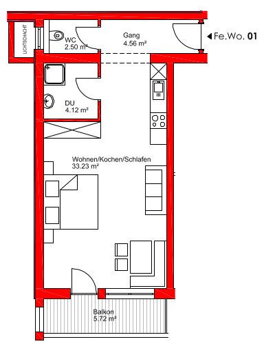Kauf Ferienwohnung Wohnplan Neustift Stubai Tirol